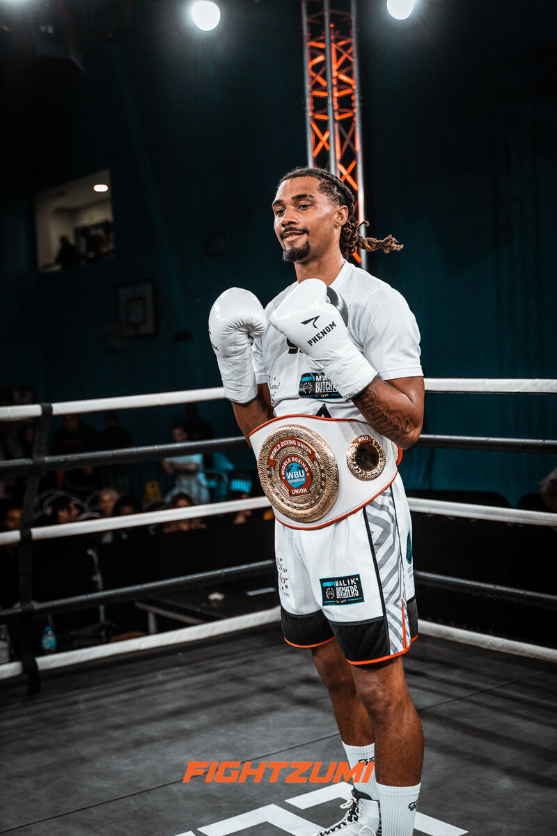 Fightzumi 5.0 WBU champion with belt